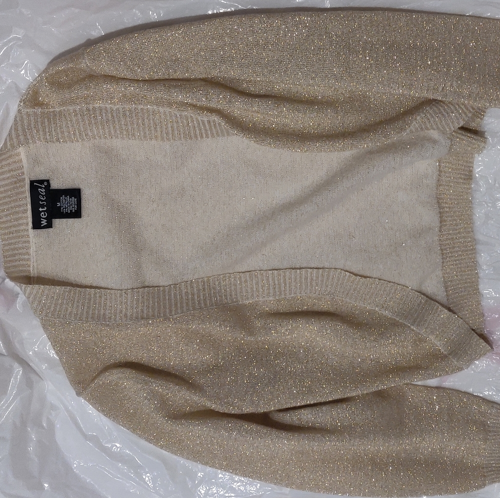 Gold Cardigan